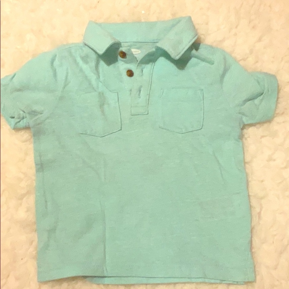 BOYS aqua polo